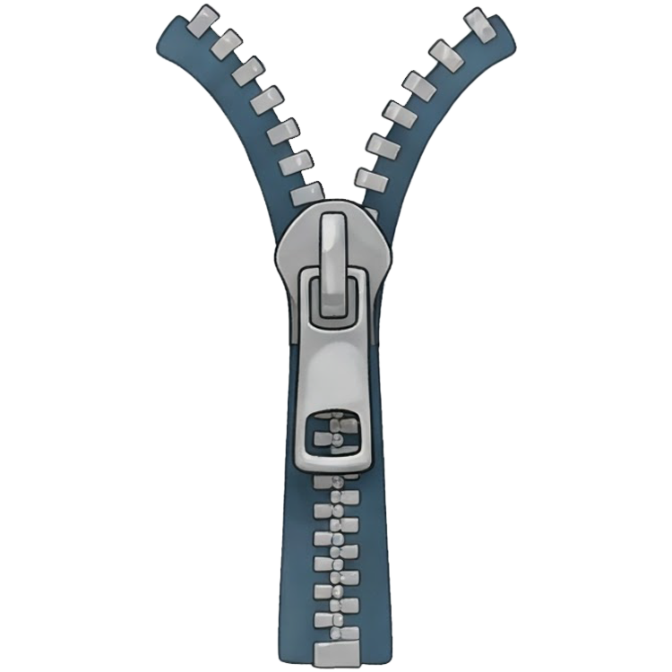 zip แปลว่า รูดซิป