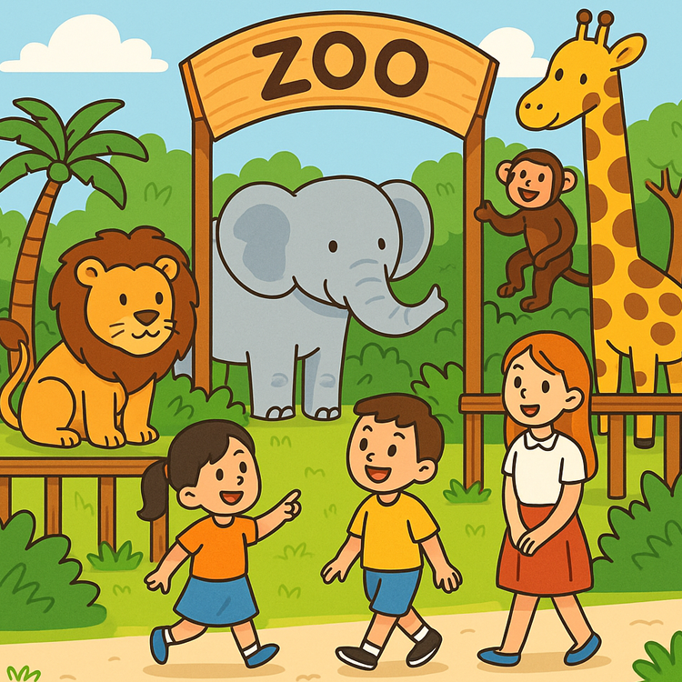 zoo แปลว่า สวนสัตว์