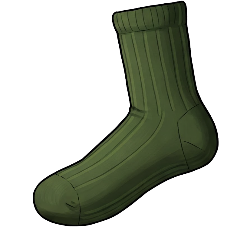 sock แปลว่า ถุงเท้า