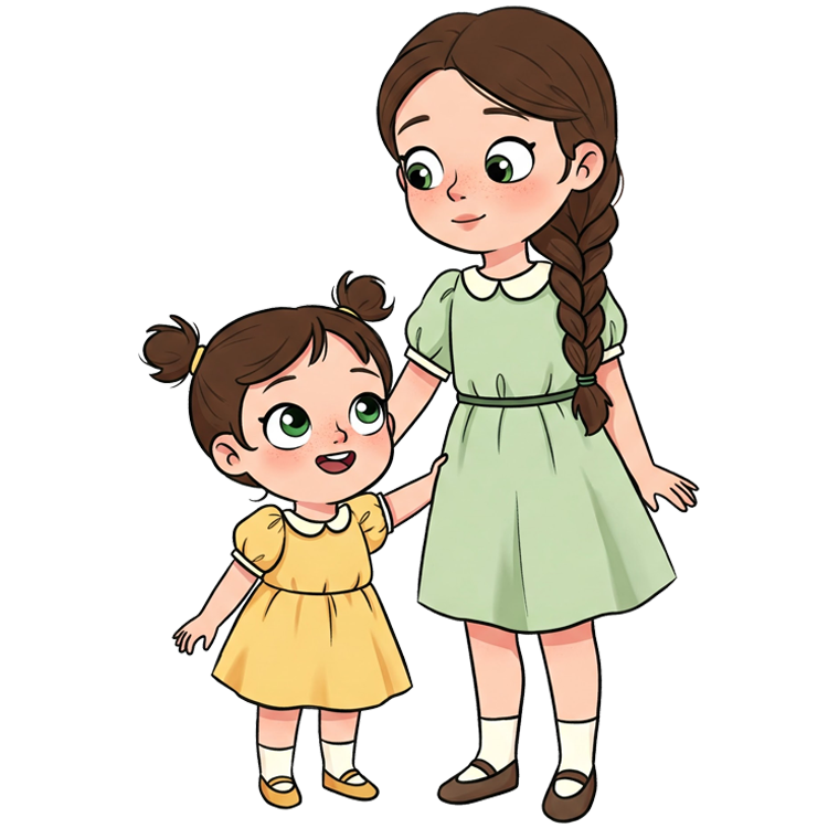 younger sister แปลว่า น้องสาว