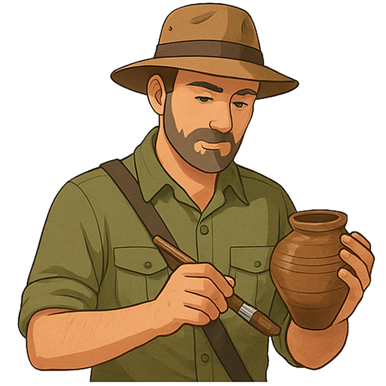 archaeologist แปลว่า นักโบราณคดี