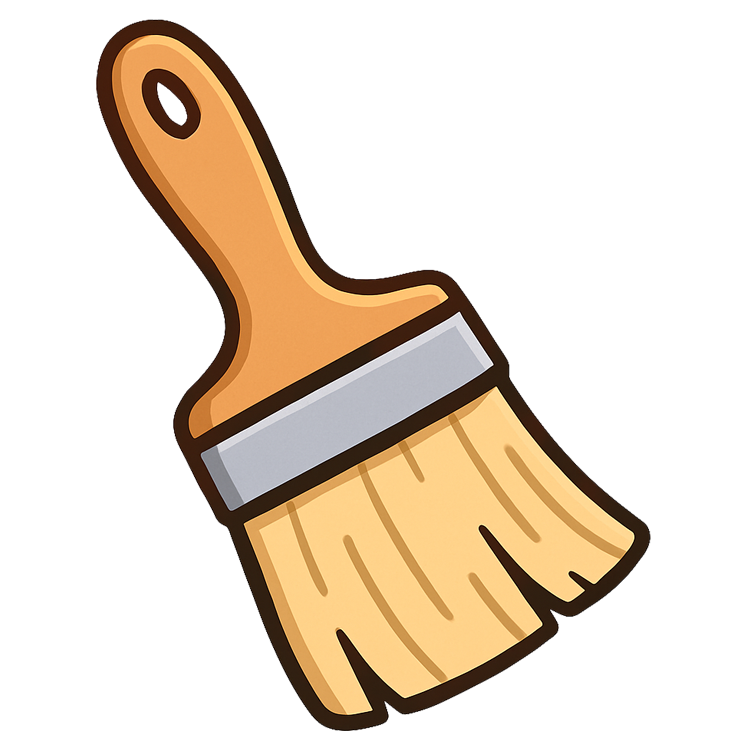 brush แปลว่า แปรง