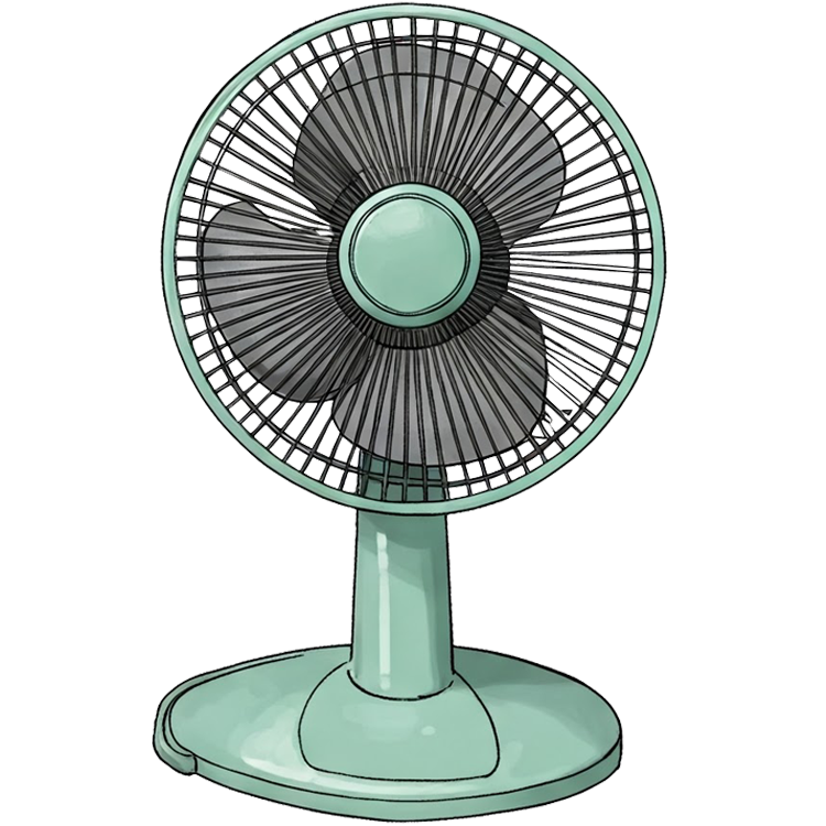 fan แปลว่า พัดลม