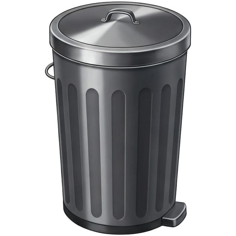 trash  can แปลว่า ถังขยะ