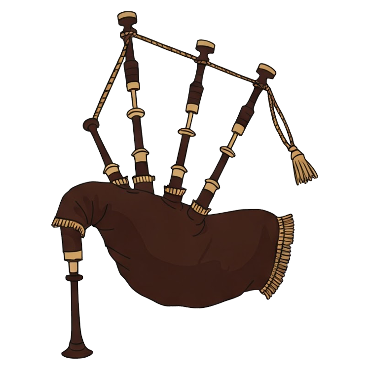 bagpipes แปลว่า ปี่สก๊อต