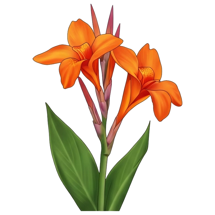 canna lily แปลว่า ดอกพุทธรักษา