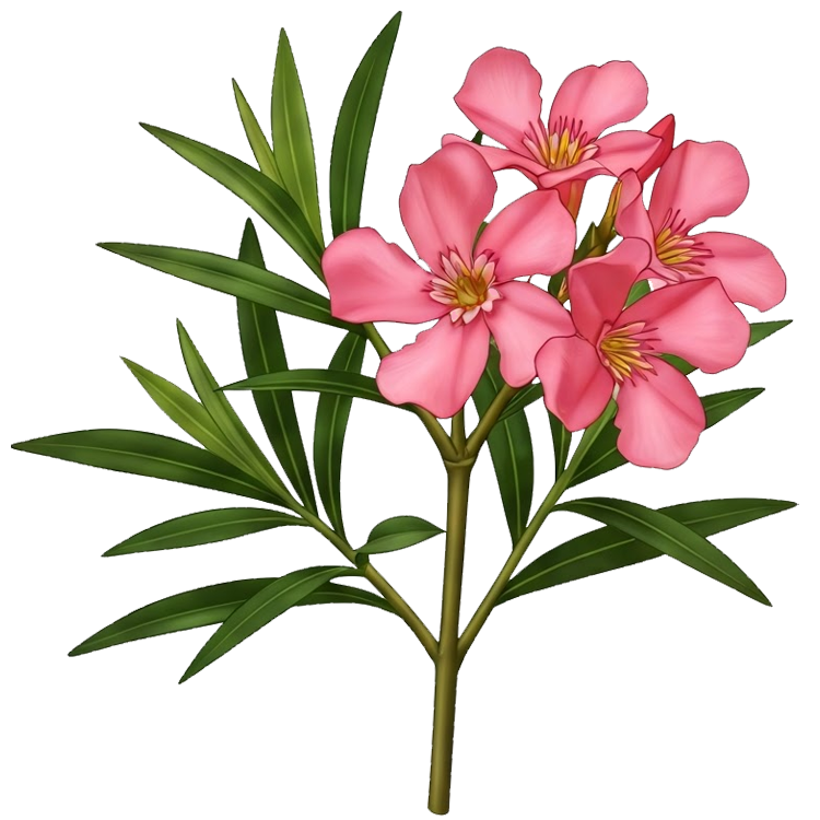 olender แปลว่า ดอกยี่โถ