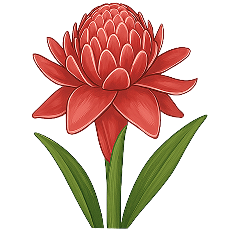 torch ginger แปลว่า ดอกดาหลา