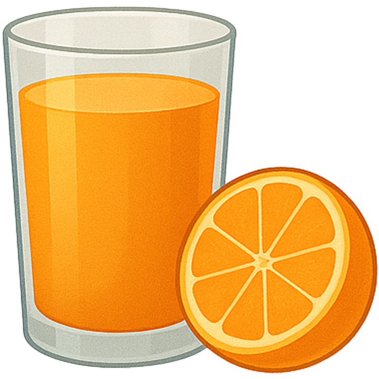 orange juice แปลว่า น้ำส้ม