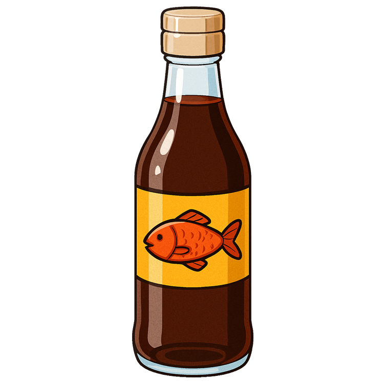 fish sauce แปลว่า น้ำปลา