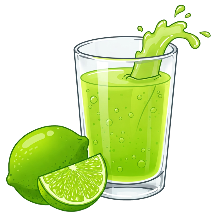 lime juice แปลว่า น้ำมะนาว