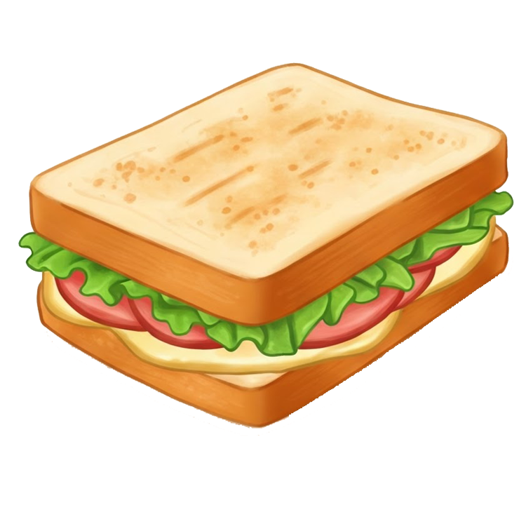sanwich แปลว่า ขนมปังแซนด์วิช
