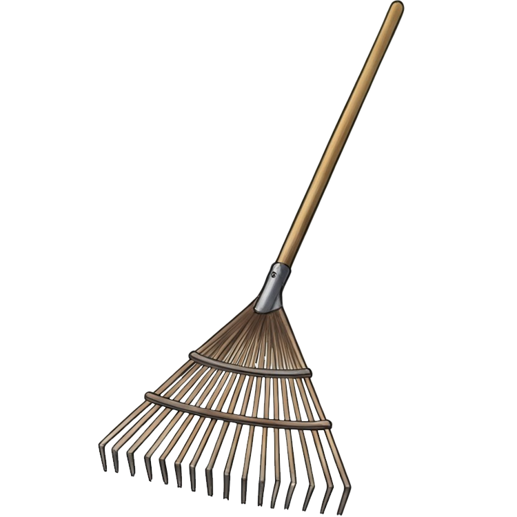 rake แปลว่า คราด