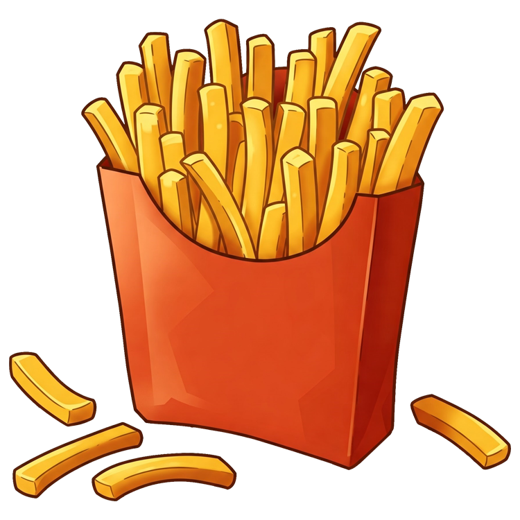 french fries แปลว่า มันฝรั่งทอด