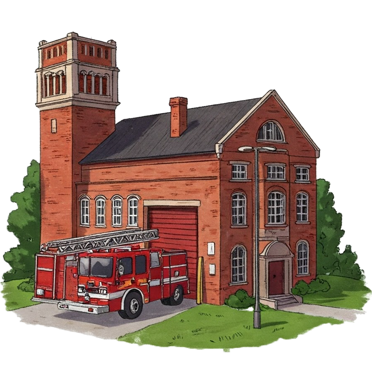 fire station แปลว่า สถานีดับเพลิง