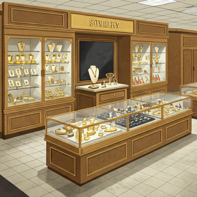 jewelry store แปลว่า ร้านขายเพชรพลอย