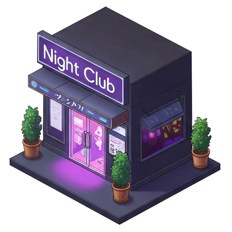 night club แปลว่า ไนท์คลับ
