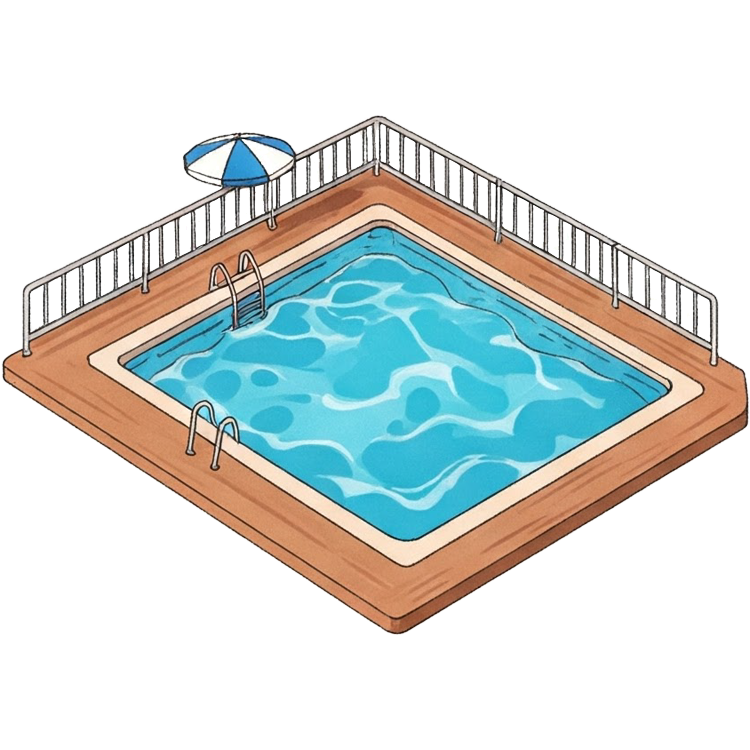 swimming pool แปลว่า สระว่ายน้ำ