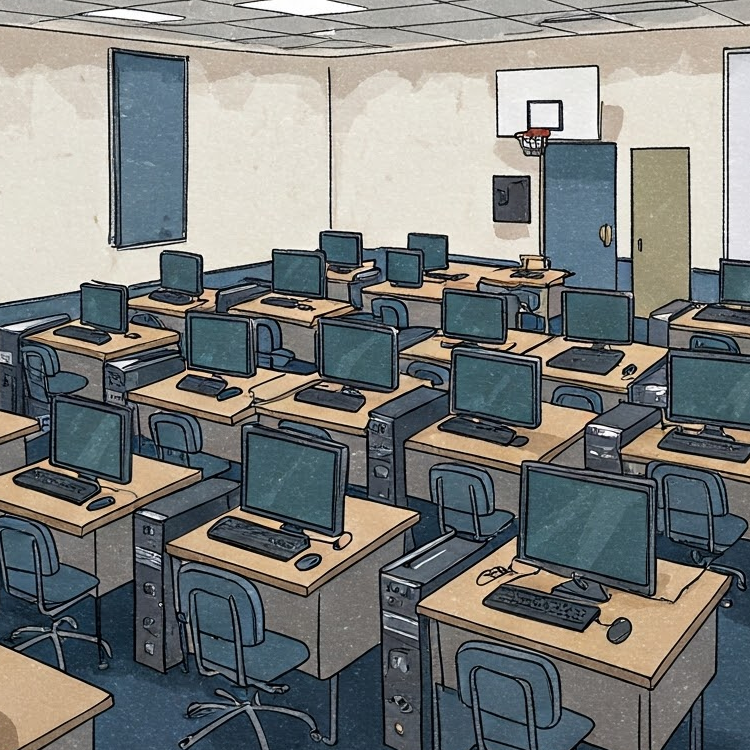 computer room แปลว่า ห้องคอมพิวเตอร์