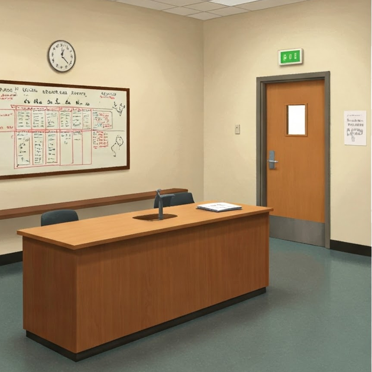 teacher’s room แปลว่า ห้องพักครู