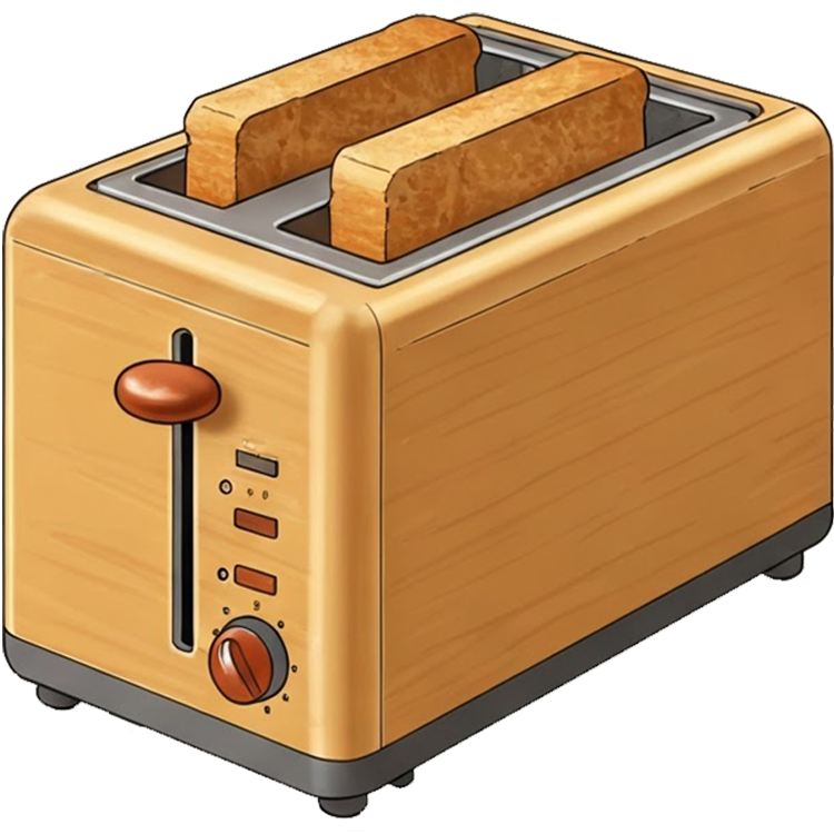 toaster แปลว่า เครื่องปิ้งขนมปัง