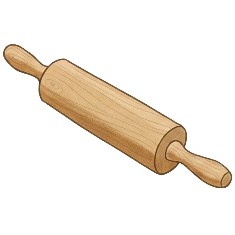 rolling pin แปลว่า ไม้นวดแป้ง