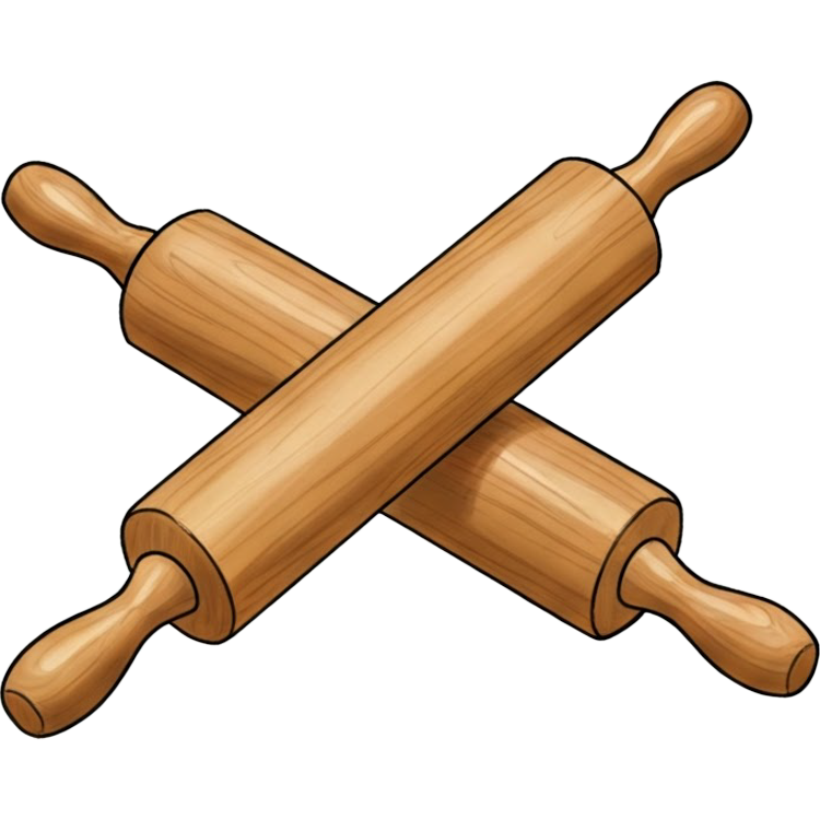 rolling pin แปลว่า ไม้นวดแป้ง