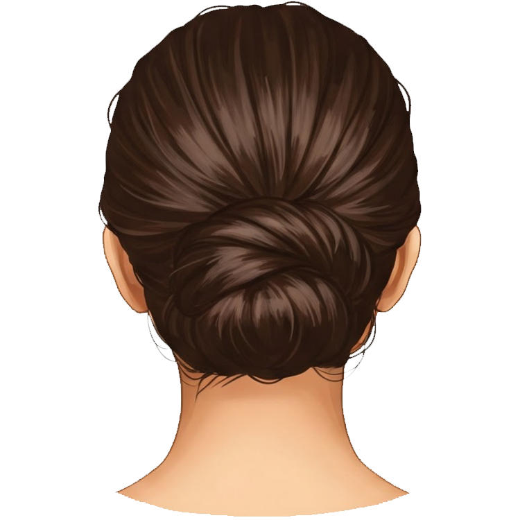 chignon แปลว่า มวยผม