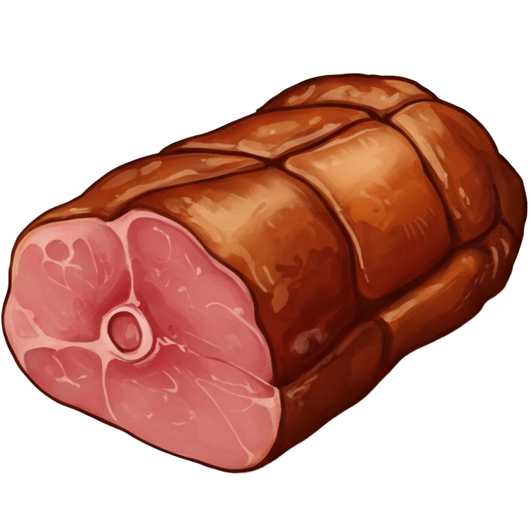 ham แปลว่า เนื้อขาหมูรมควัน