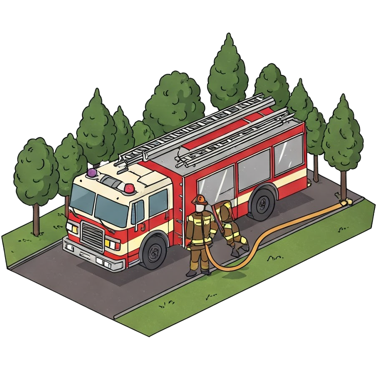 fire fighter แปลว่า นักดับเพลิง