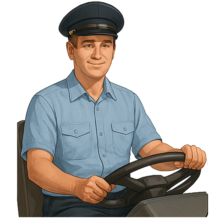 bus driver แปลว่า พนักงานขับรถประจำทาง