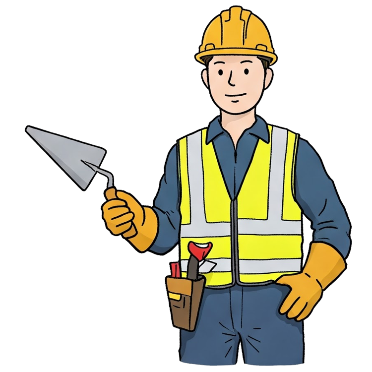 construction worker แปลว่า คนงานก่อสร้าง