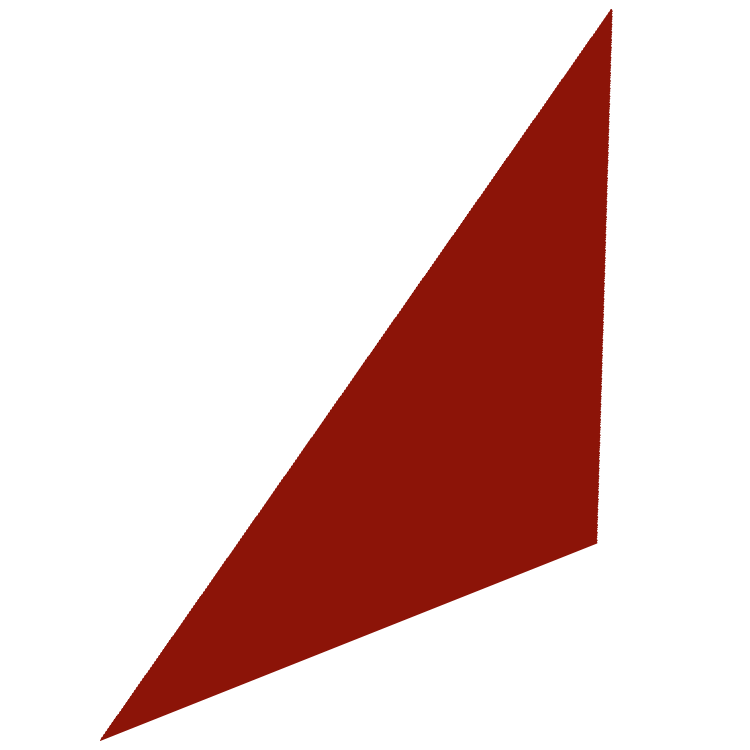 obtuse triangle แปลว่า สามเหลี่ยมมุมป้าน