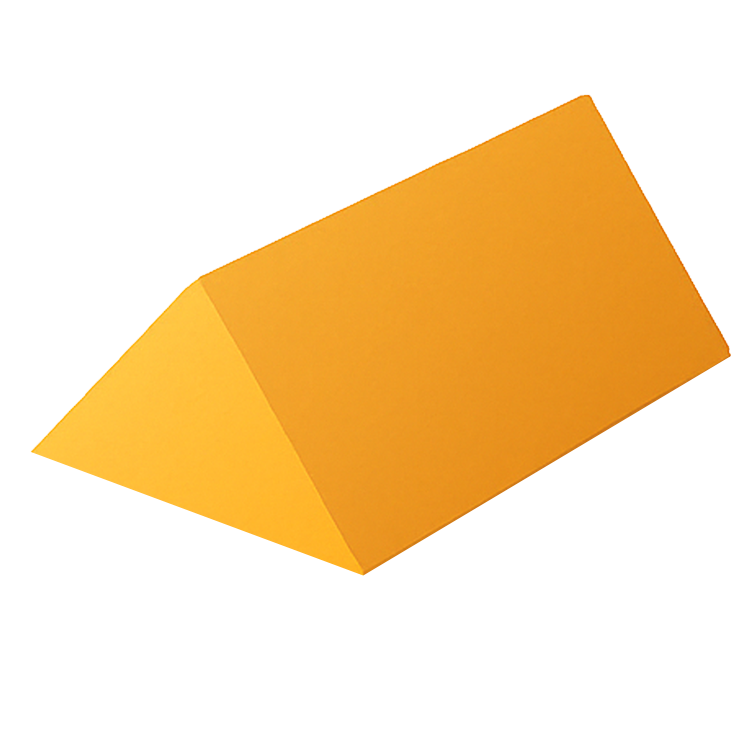 triangular prism แปลว่า ปริซึมสามเหลี่ยม