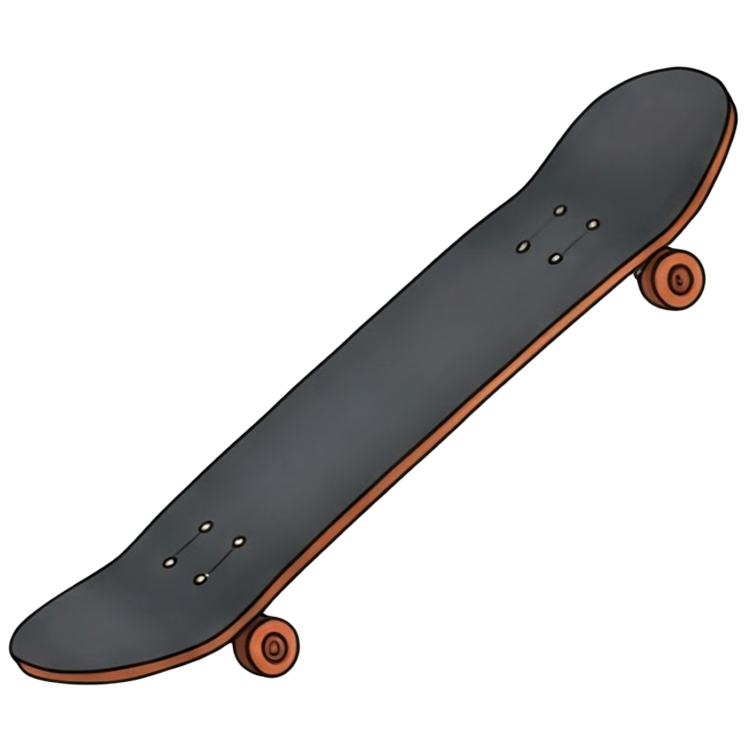 skateboard แปลว่า กระดานสเก็ต