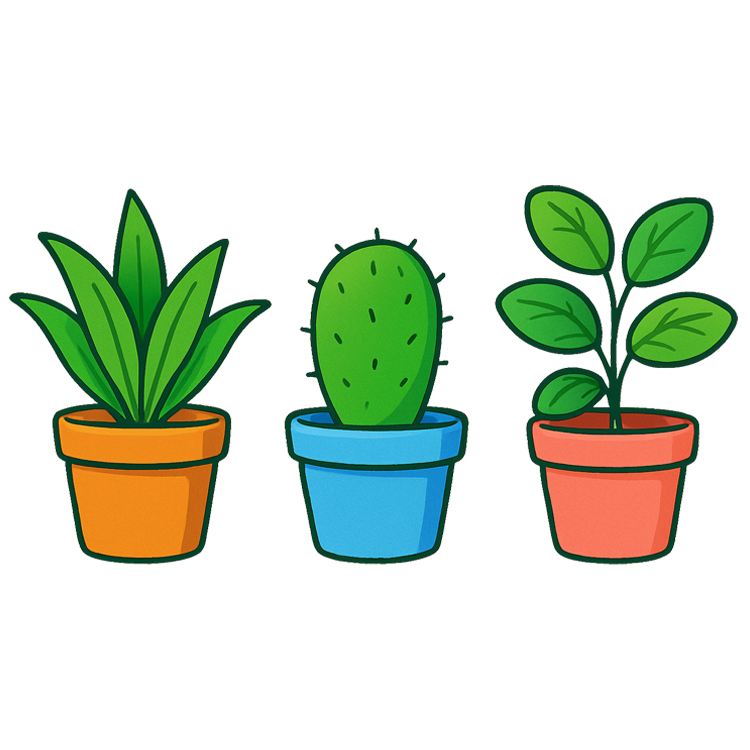 pot plant แปลว่า พืชกระถาง