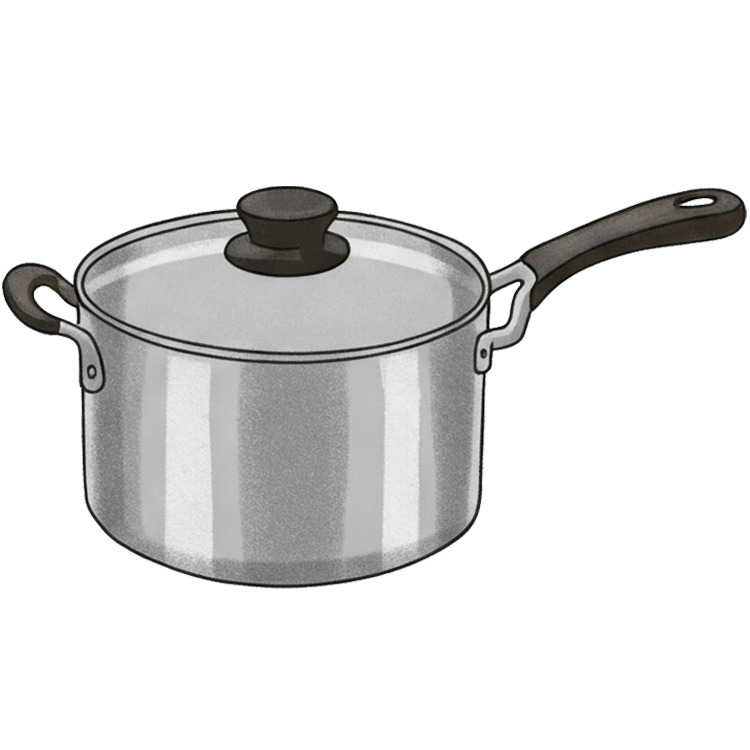 sauce pan แปลว่า หม้อมีด้ามจับ