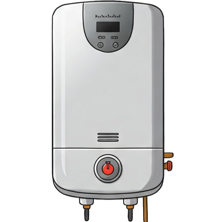 water heater แปลว่า เครื่องทำน้ำอุ่น