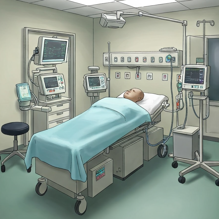 Intensive Care Unit (ICU) แปลว่า ห้องผู้ป่่วยหนัก