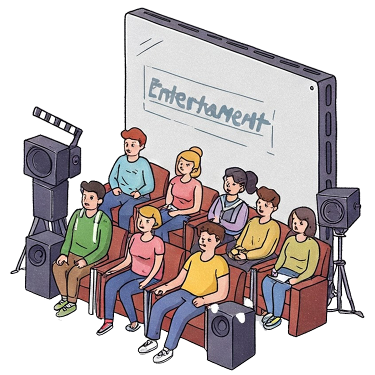 entertainment แปลว่า ความบันเทิง