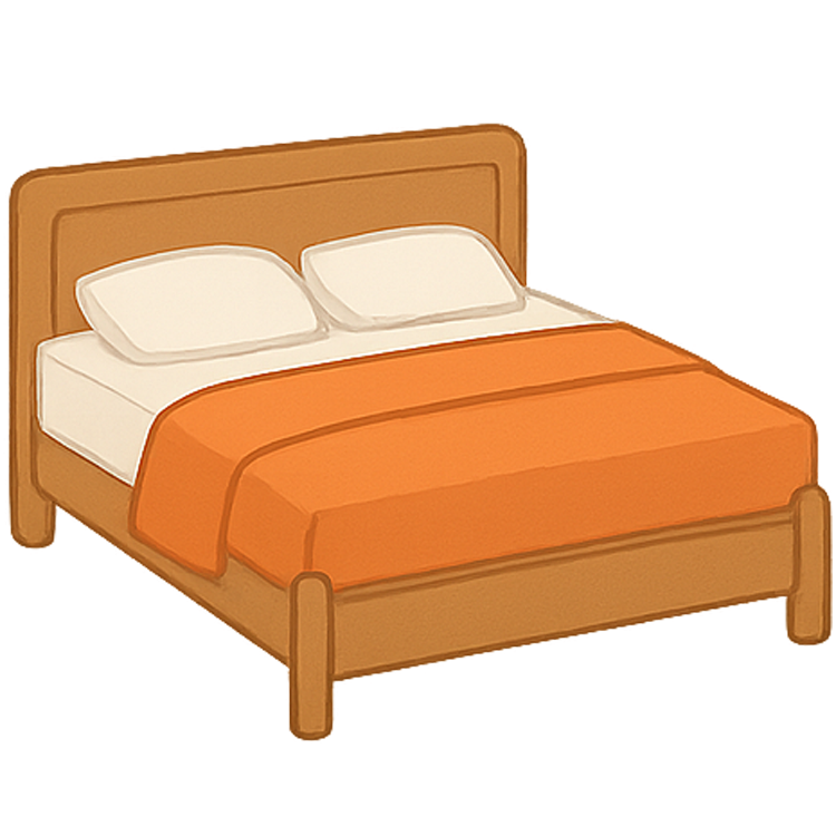 twin beds แปลว่า เตียงคู่