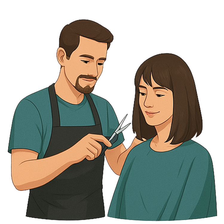 hairdresser แปลว่า ช่างตัดผม