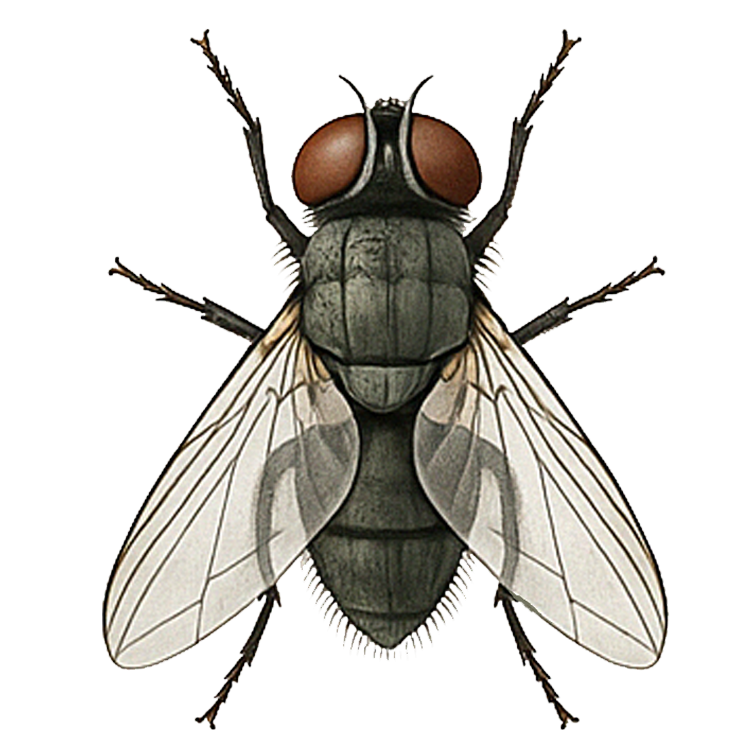 housefly แปลว่า แมลงวัน