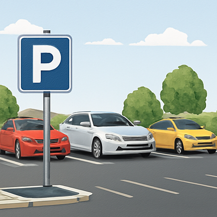 parking lot แปลว่า ลานจอดรถ