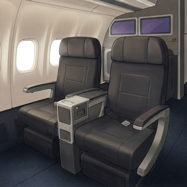 aisle seat แปลว่า ที่นั่งติดทางเดิน