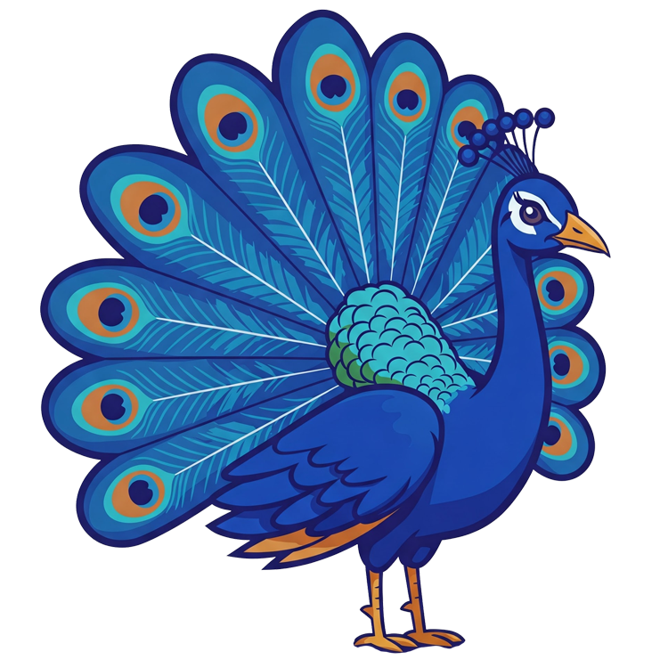 peacock แปลว่า นกยูงตัวผู้