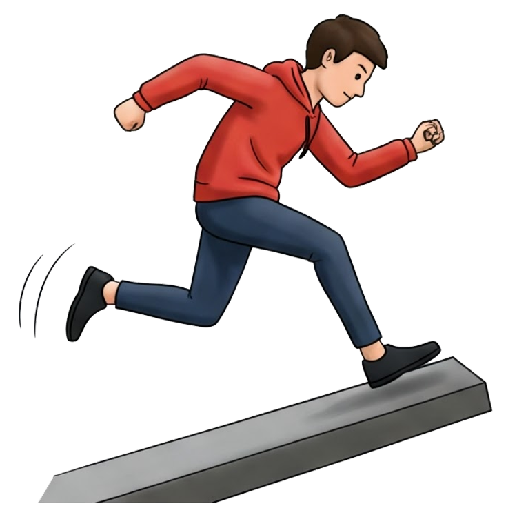 hop down แปลว่า กระโดดลง