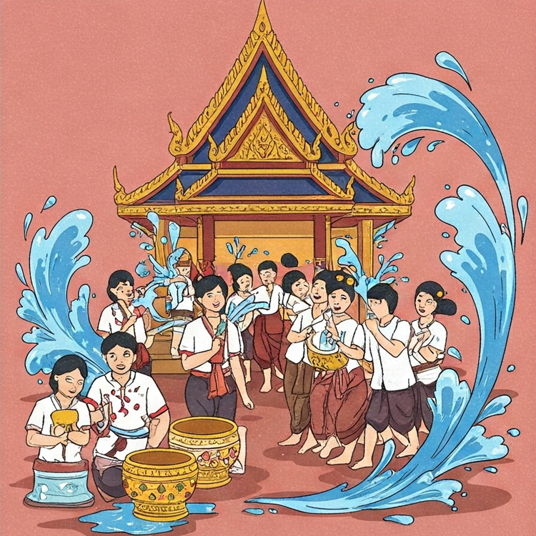 Songkran Day แปลว่า วันสงกรานต์