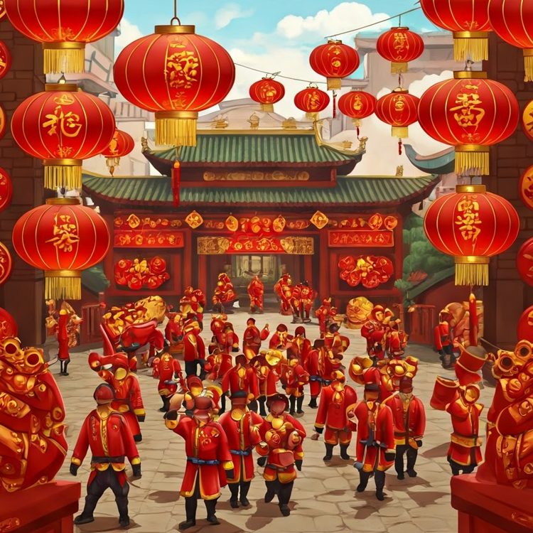 Chinese New Year แปลว่า วันตรุษจีน