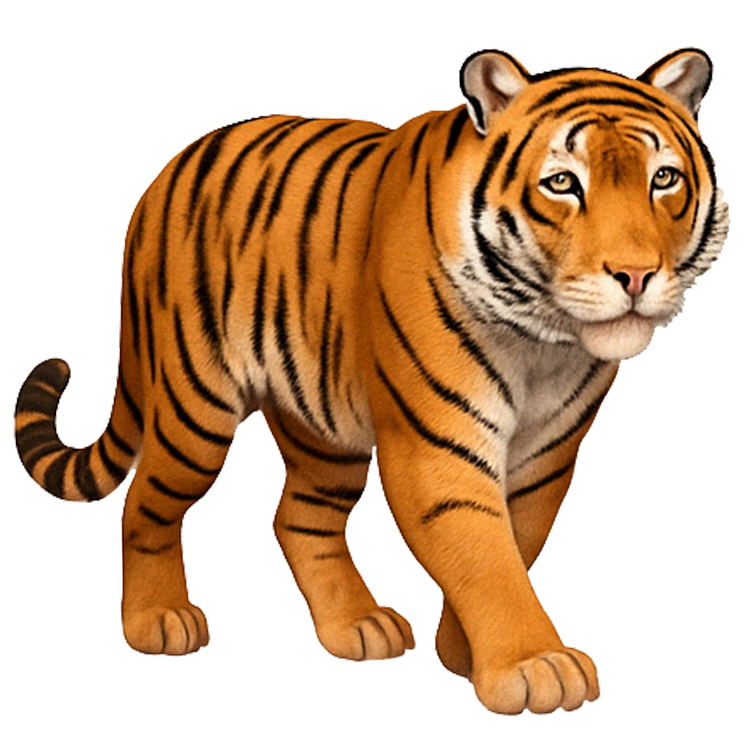 Year of the Tiger แปลว่า ปีเสือ (ปีขาล)